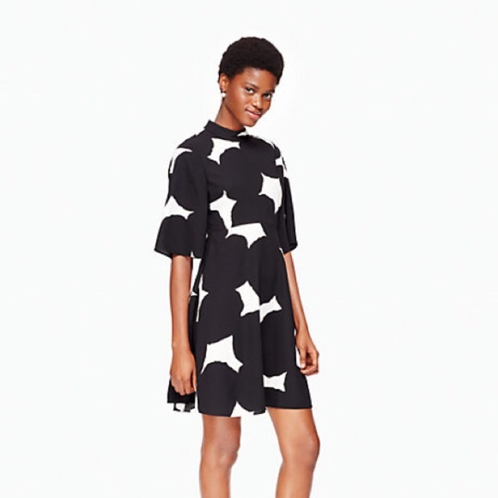 kate spade ♠️ Blot Dot Swing Dress NWT